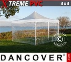 Tente de réception 3x3m Transparent